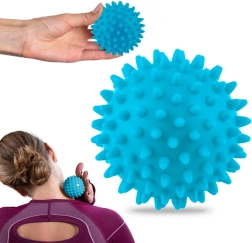 Massage- og fitnessbold 7,5 cm – blå