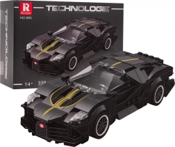 byggesæt bil supersport sort 339 dele