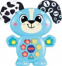 Interaktiv hund med effekter 15 cm