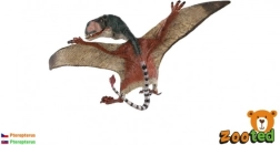 Model af flyvende pterosaur