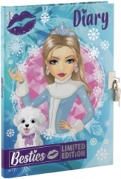 Pigedagbog med lås Besties Limited Edition