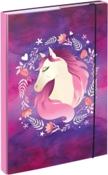 Baagl Mapper til hæfter med hestemotiv A4