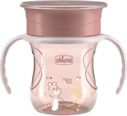 Chicco drikkekop 360 Perfect Cup med håndtag 200 ml, 12 mdr.+
