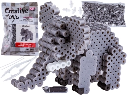 Strygeperler 3D elefant i pose