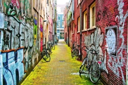 Ravensburger puslespil Street Art i Amsterdam 3000 brikker