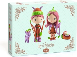 Tinyly figur Lili og Sylvestre fra DJECO