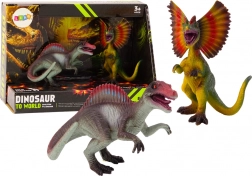 Sæt med dinosaurfigurer spinosaurus og dilofosaurus 2 stk.