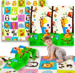 Humbi vendbar sammenklappelig skummåtte XPE 200 × 180 × 1 cm