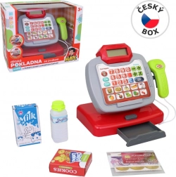 Batteridrevet kasseapparat med tjekkisk design 20 cm