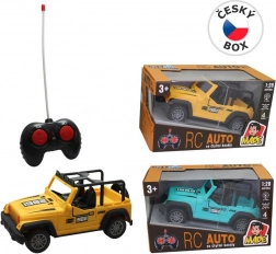 Fjernstyret Jeep-bil - sort