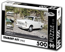 Puslespil Retro-biler Trabant 601 (1965) – 500 brikker