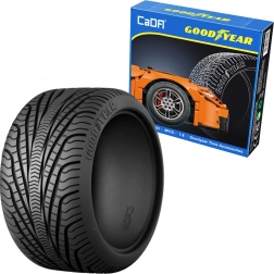 CaDA licenserede GOODYEAR-dæk 1:8 til RC og statiske modeller, sæt med 4 stk.
