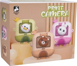 Børnekamera med øjeblikkelig termisk udskrivning Bjørn