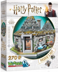 Wrebbit 3D puslespil Harry Potter Hagrids hytte 270 brikker