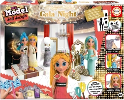 Educa kreativt sæt My Model Doll Design: galla-aften
