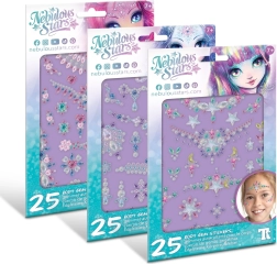 Dekorative kropssten 25 stk. NEBULOUS STARS