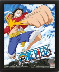 3D billede One Piece Gum Gum Pistol