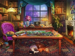 Ravensburger puslespil Puzzlers Place 750 brikker