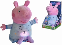 Peppa Pig plysbamse med lys og melodi til sengetid 25 cm