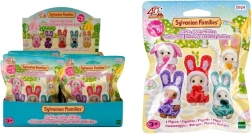 Sylvanian Families pose med kaniner i farverige kostumer - 1 stk.