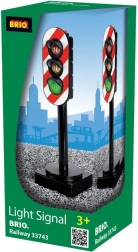 Brio lysende jernbanesignal