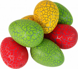 Stort dinosauræg 8 cm – overraskelse med dinosaurer