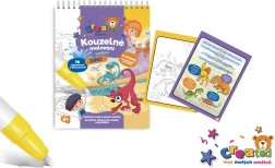 Magisk vandmaleri – blok, 4 sider – Dinosaurer