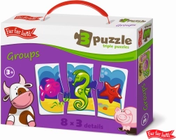 Far Far Land puslespil tre-sæt