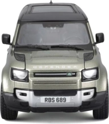 Metalmodel Bburago 1:24 Land Rover Defender 110 grøn