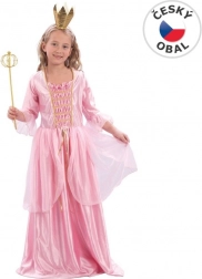 Prinsessekostume til karneval for piger 110-120 cm