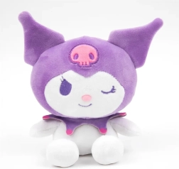 Plysbamse Kuromi 32 cm lilla – HELLO KITTY