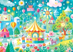 Puzzle YAZZ farverig by 1000 brikker