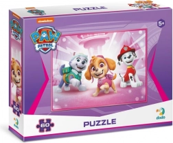 Puslespil Paw Patrol: Everest, Skye og Marshall 60 brikker