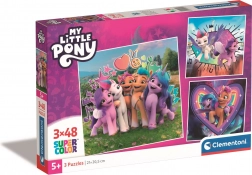 Børnepuslespil CLEMENTONI MY LITTLE PONY – 3×48 brikker