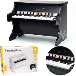 Klassisk World børneklaver – sort træ