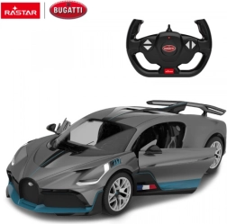 Bugatti Divo sølv RC-bil 1:14 fra Rastar