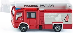Siku Super brandbil MAGIRUS MULTISTAR med teleskoparm 1:87