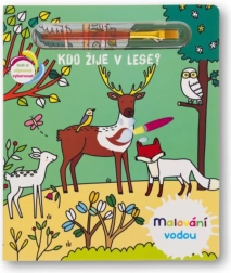 Maling med vand: Hvem bor i skoven?