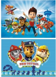 Ravensburger puslespil Paw Patrol – 2×12 brikker