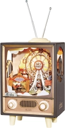 3D træpuslespil Karneval ved solnedgang