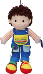 Tøjdukke Jonas syngende 55 cm