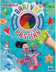 Farverige fingeraftryk Lilo & Stitch