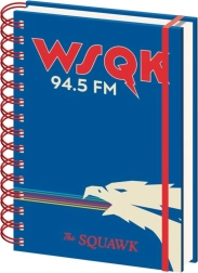 Ringbindsblok STRANGER THINGS med klistermærker