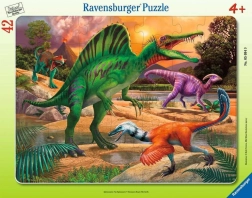 Ravensburger puslespil Dinosaurer 42 brikker