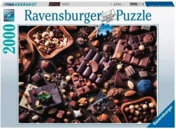 Puslespil 2000 brikker RAVENSBURGER – chokoladeparadis