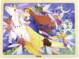 Træpuslespil eventyr 24 brikker