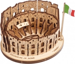 Træ 3D-puslespil Colosseum Rom UGEARS
