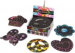 ScratchArt Venskabs-skrab – sæt med graveringskort