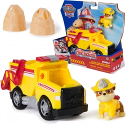 Paw Patrol Fire Rescue – rednings-dumptruck med Rubble-figur og tilbehør