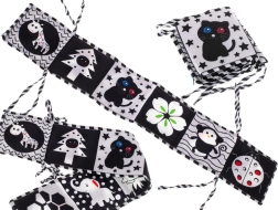 Kontrast sensorimotorisk bog for børn